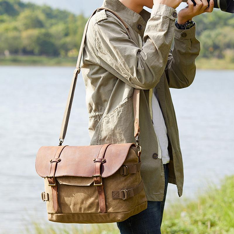 Sac en bandoulière ou messenger bag pour photographe