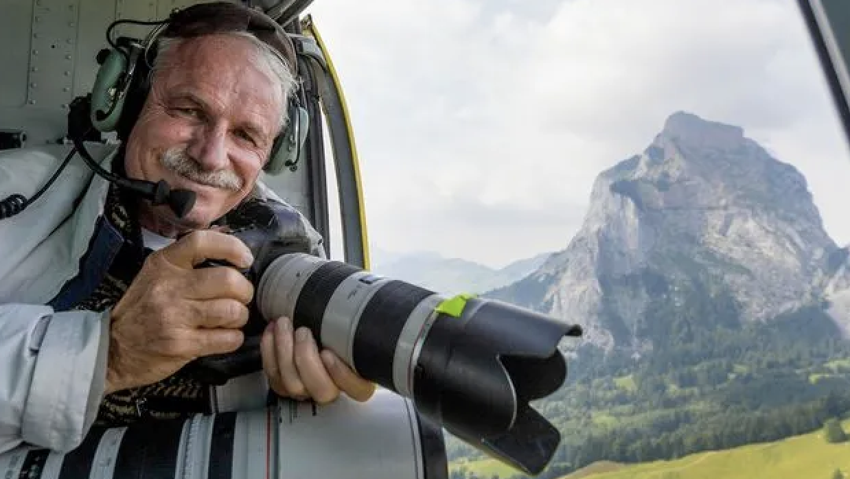 Parrain de l'école de photographie Yann Arthus Bertrand